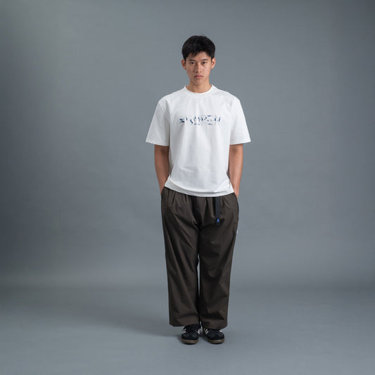 Panel Pants / Nylon - Green